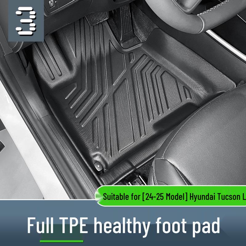 Hyundai Tucson (Model Years 24-25) TPE All-Weather Car, Seat Back, and Trunk Mats