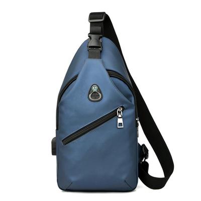 Herren Wasserdichte Leder Brusttasche - Stilvolle und Langlebige Umhängetasche für den Außenbereich