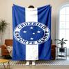 Cruzeiro Esporte Clube Doux et confortable Flanelle Convient pour les canapés les salons le camping en plein air les voyages et constitue également un excellent cadeau d'anniversaire