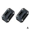 For All Motorcycle Bumper Engine Guard Block Purpose Crash Bar Black Plastic Excellent 22/25/28mm General Vehicl F9c2