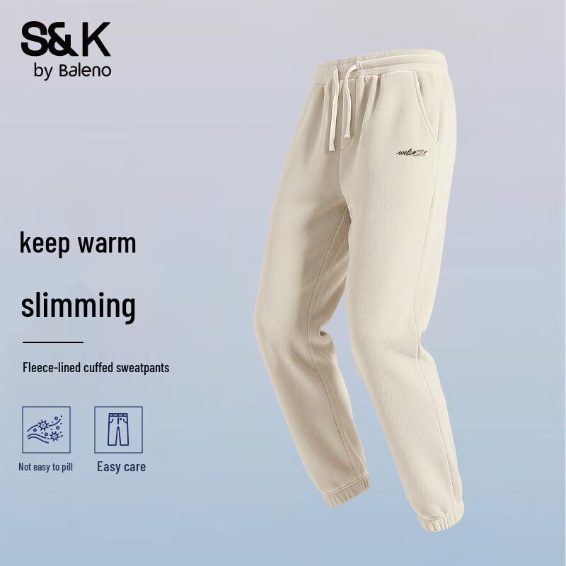 

Baleno Men s S&K Fleece Lined Jogger Pants L