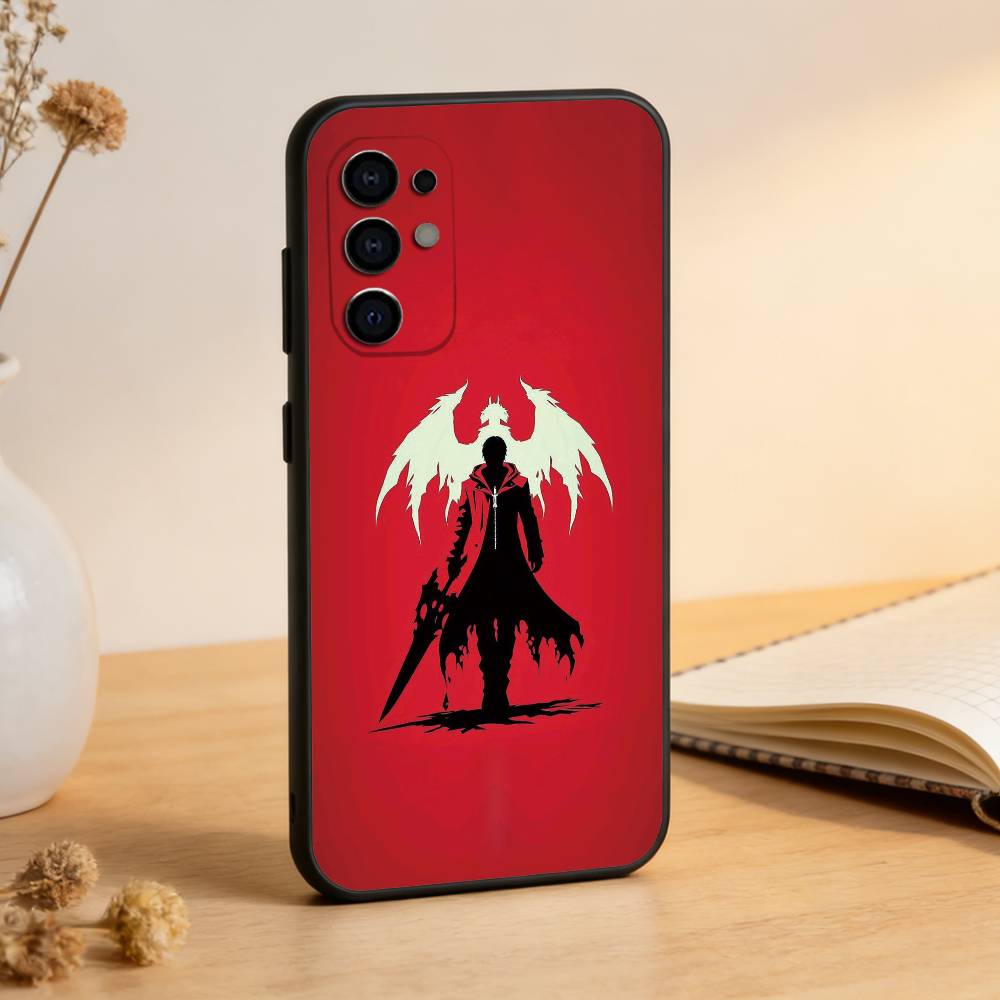 D-Dante D-Devil May C-Cry Phone Case For Samsung S25,S24,S21,S22,S23,S30,Ultra,S20,Plus,Fe,Lite,Note,10,Black Cover