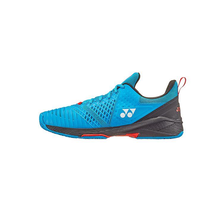 Yonex Power Cushion Sonikage 3 Comfortable Shock Absorption Non-Slip Low-Top Tennis Shoes Unisex sneakers Blue Black SHTS3WACEX-054