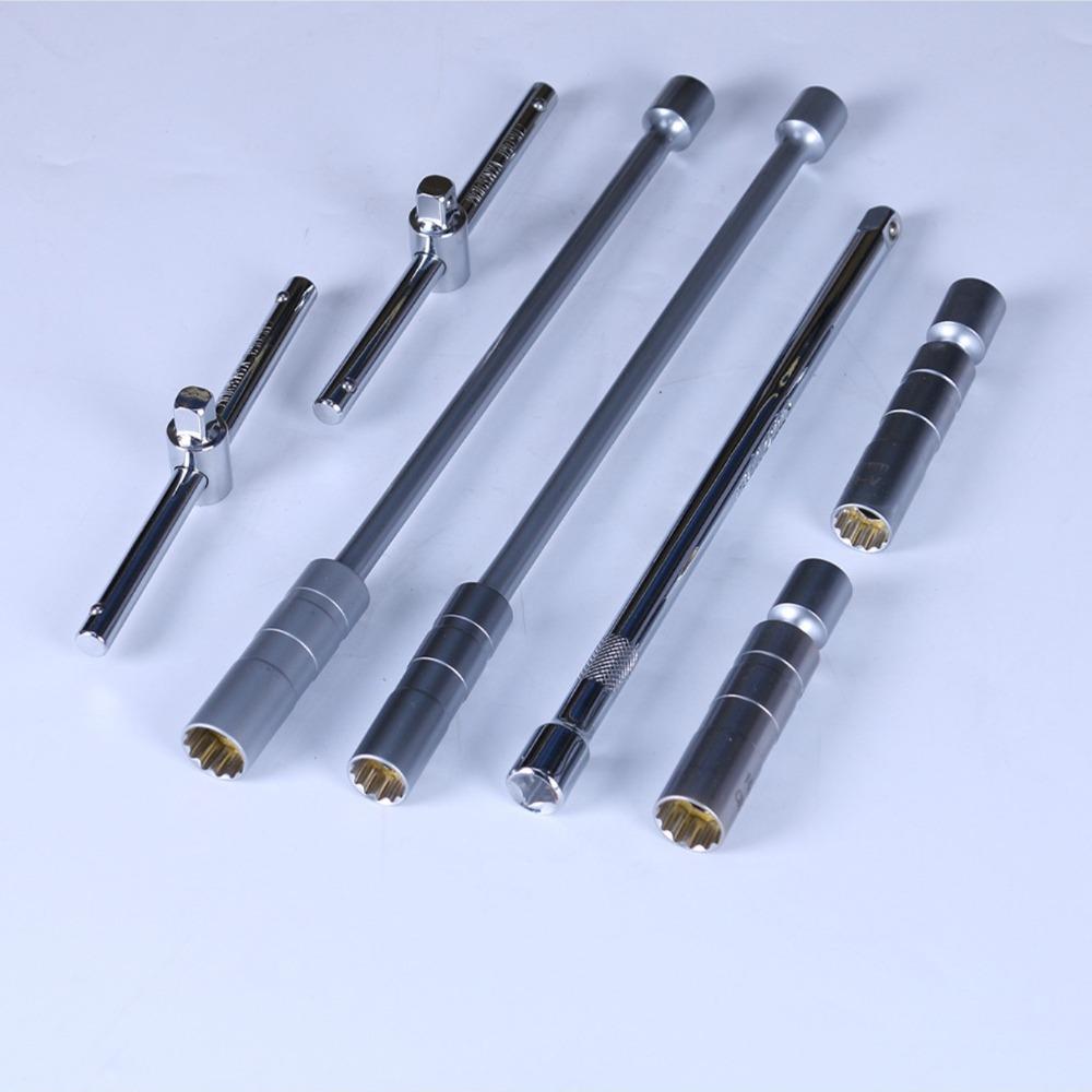 14/16mm spark plug socket wrench magnetic 12 angle spark plug disassembly tool thin-walled 3/8 "drive socket automotive repair t