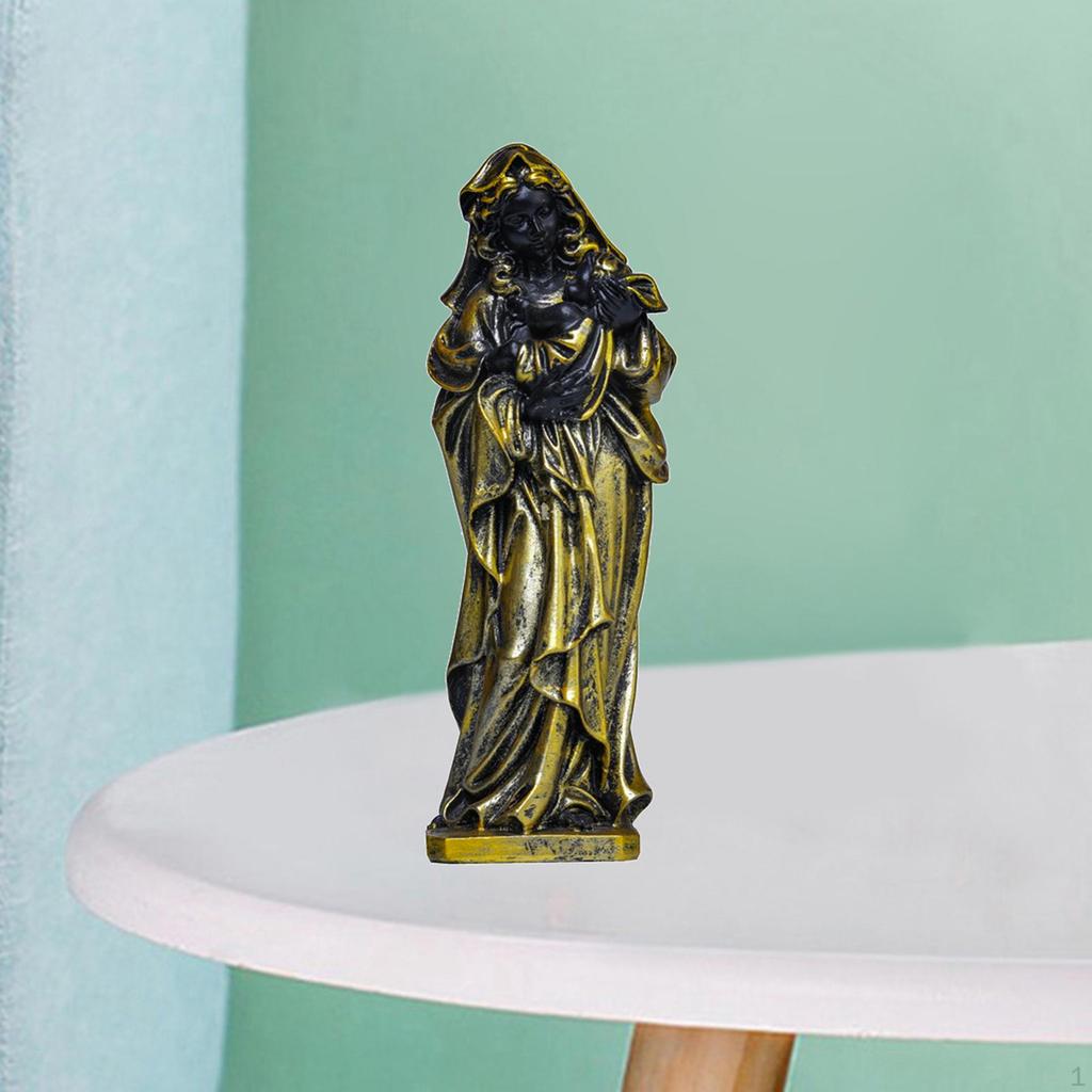 Resin Figurines, Sculpture Ornaments Modern Design, Statue for Desks, Tables, Shelves, Bedside