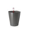 Mini Deltini Table Pot - Complete Kit, Metallic Anthracite Ø 10 X 13 Cm