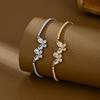 Elegant Zirconia Butterfly Bracelet - Adjustable Pull-String Design for Women (2025)