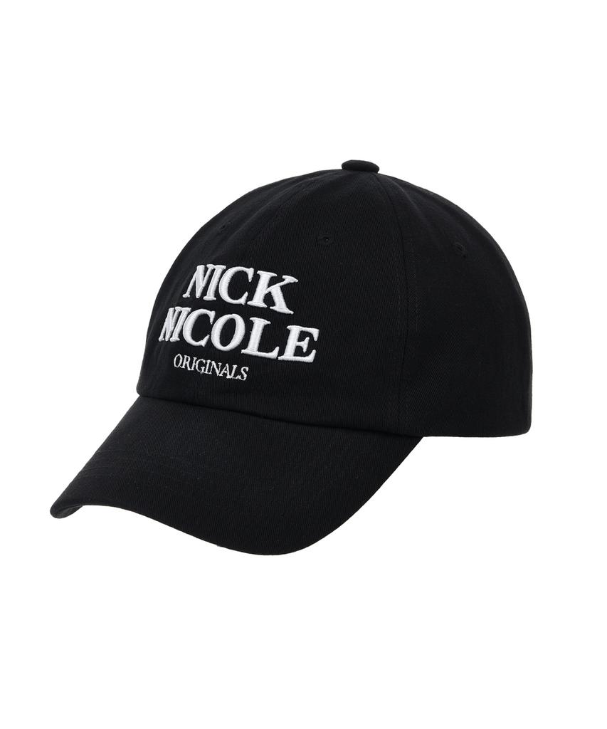 Nigaennikol Originals Nicole Ball Cap_Black White