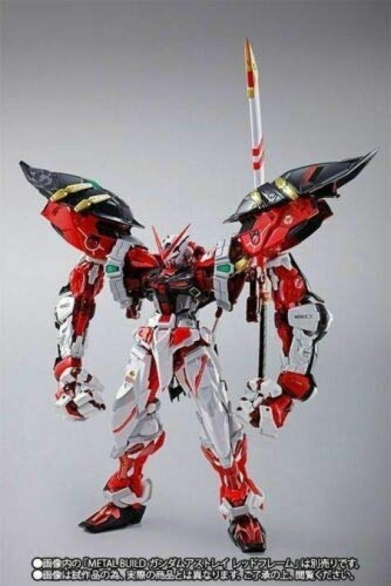 METAL BUILD Powered Red 150 Gerbera Straight Option Set Suit Gundam SEED Web Shop & [Power] "Mobile ASTRAY" (Tamashii Exclusive)