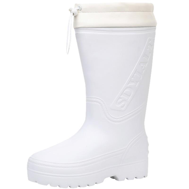 EVA Ultralight Plus Non-Slip Cotton Rain Boots for Men & Women - Ideal for Winter, Oil Resistant, Perfect for Fishery & Cold Storage.