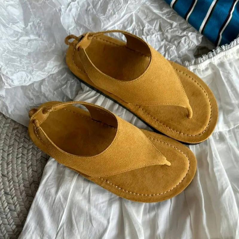 

Clip Toe Women Sandals Casual Flats Fashion Shoes Woman Cozy Walking Slippers 2025 Summer Brand Trend Beach Sandalias De Mujer 40