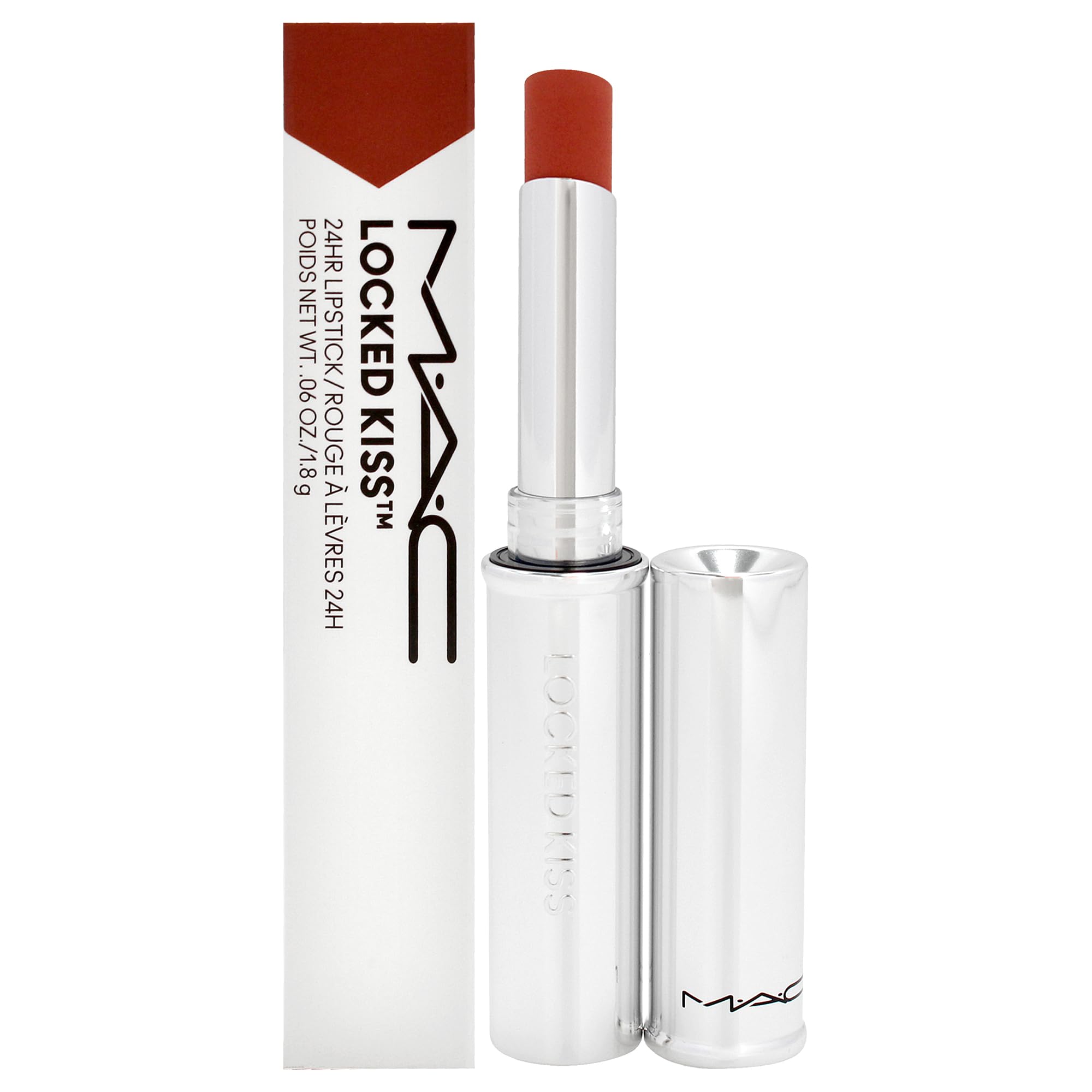 

MAC Помада Locked Kiss Mar It Over Over & (1,8 г) розовый