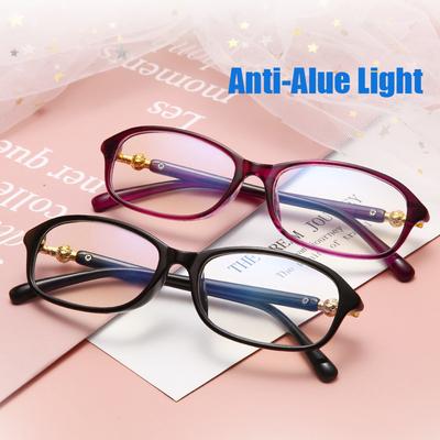 Fashion Anti-Blue Light Glasses Transparent Urltra-Light Men Women Elegant Comfortable Eyeglasses