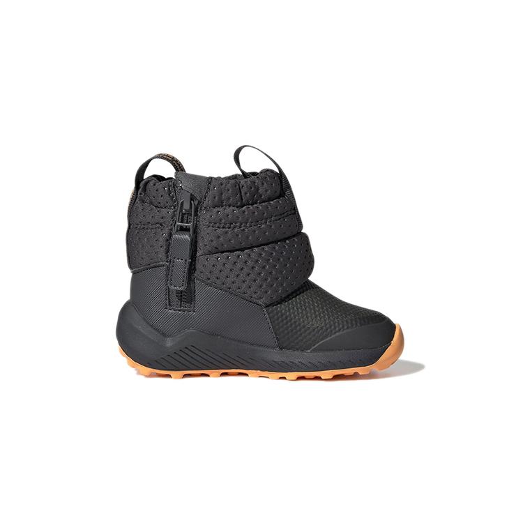 adidas Rapida Snow Slip Resistant High Top Toddler Shoes Carbon Black Infant And Toddler G27180