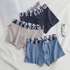 Summer Men's Cotton Mid-Waist Boxer Briefs - Breathable, Comfortable, Large Size