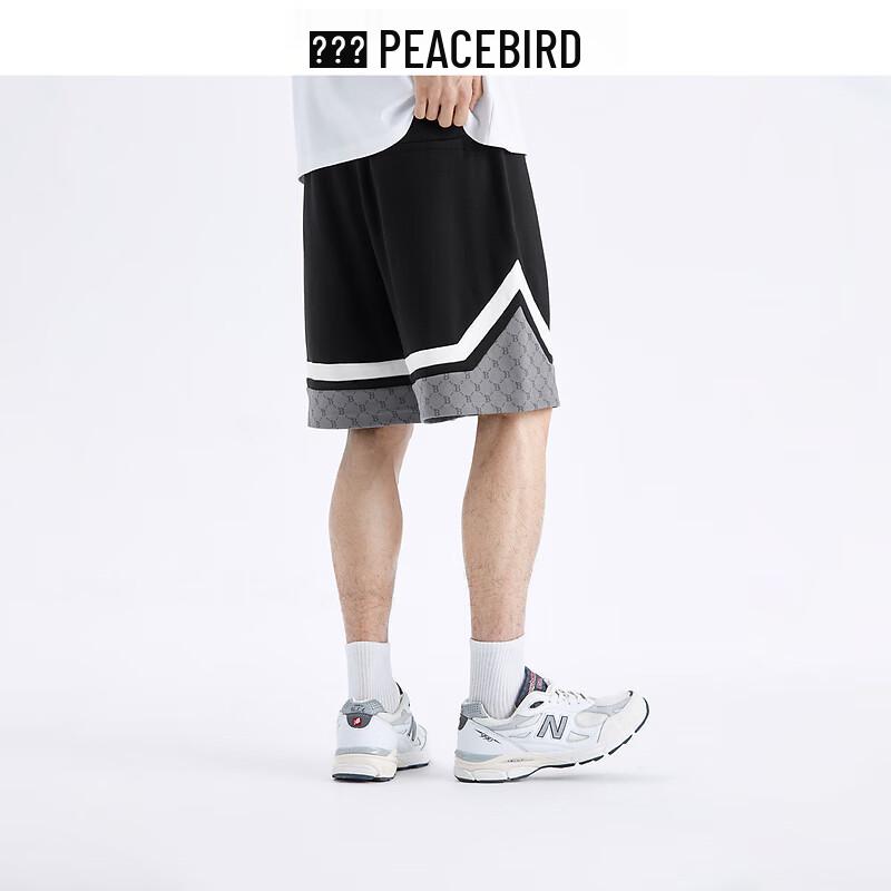 Peacebird Men's Loose Sport Bermuda Shorts B1GND2245