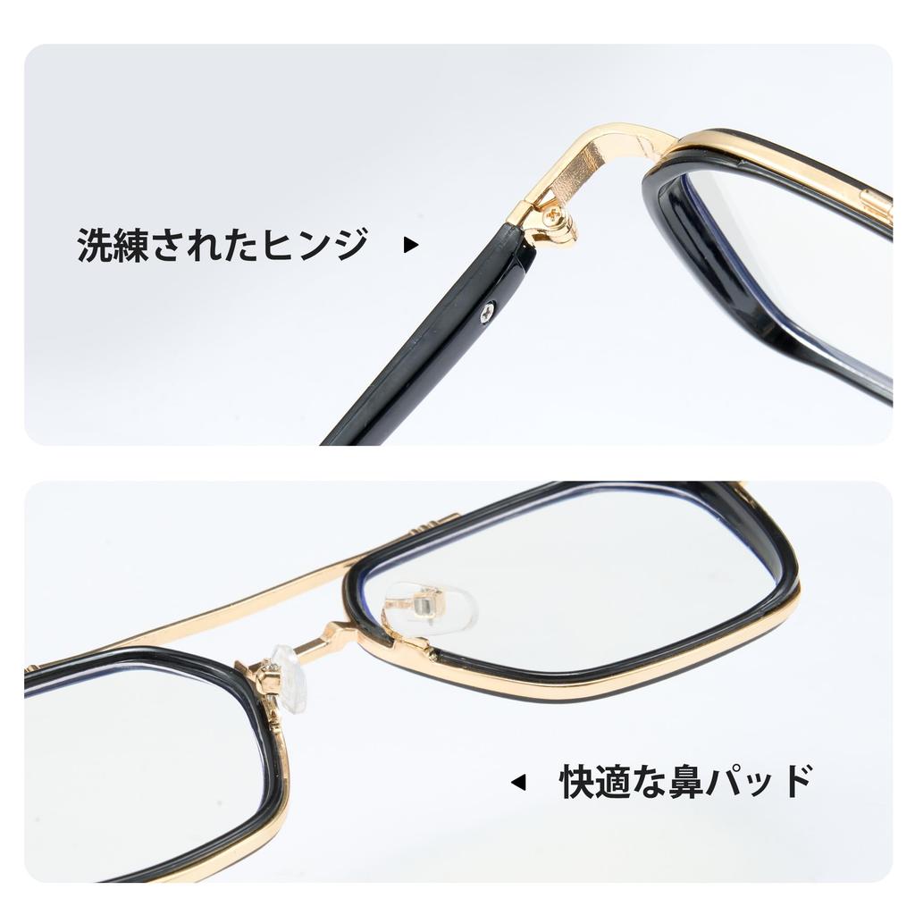 Cyxus Photochromic Sunglasses with Blue Light Blocking and UV Teardrop for and Stylish 8260 Protection, Frame, Driving, Fishing, Travel, More, Design,