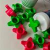 7pcs Leakproof Reusable Threaded Pipe Plugs - Anti-Hardening Sealing Covers for Standard Caliber Pipes, Tool Parts