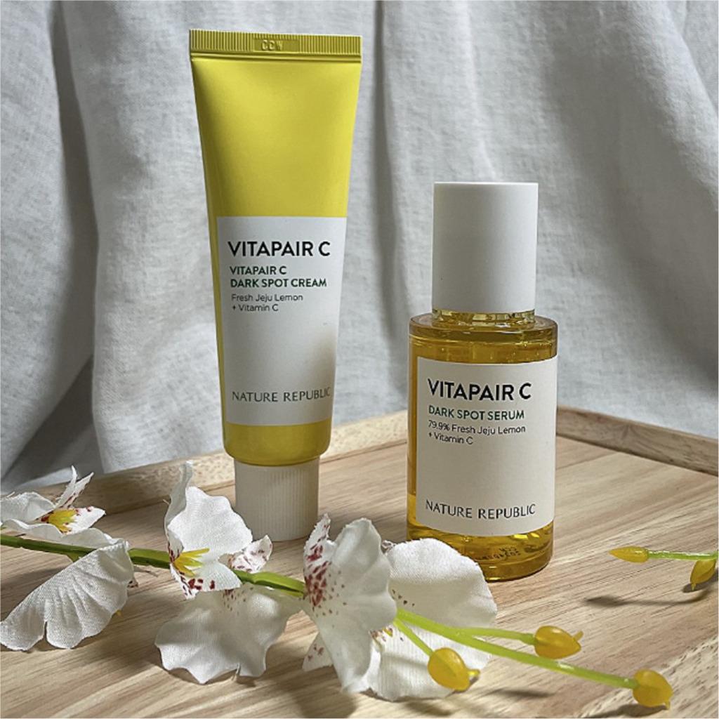 NATURE REPUBLIC VITAPAIR C SER PETE ÎNCHISE 45ml SET SPECIAL