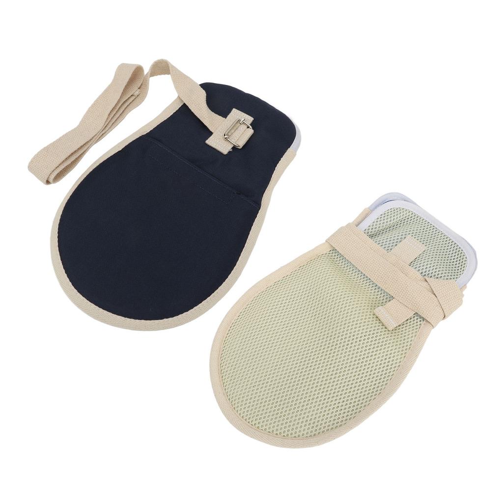 Dementia Restraint Gloves Thickened Breathable Cotton Control Mitts Safety Hand Glove for Elderly Patients Home Care
