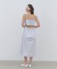 Cluny Open Back Flare Cotton Dress - Sora