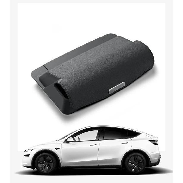 Central Armrest Storage Box for Tesla Model 3 Y Highland Juniper 2025 Car Glasses Phone Storage Case Multi Functional Accessorie