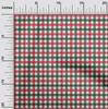 oneOone Tessuto Cotone Flex Tessuto a Quadretti Gingham Stampe al Metro Larghezza 40 Pollici