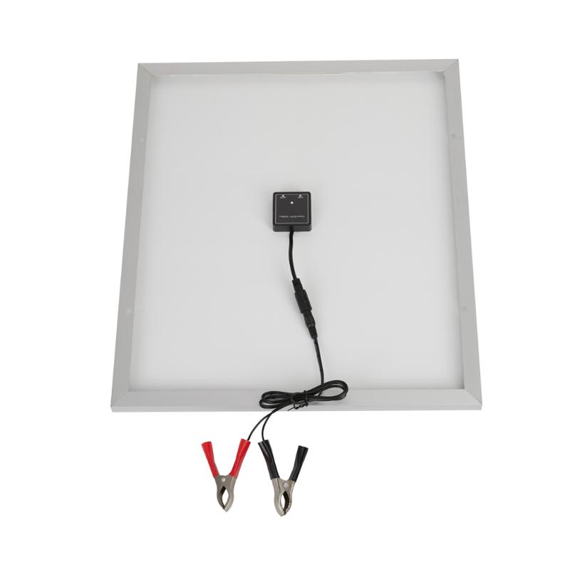 300W Solar Panel 18V Aluminum Monocrystalline Dual USB Power Portable Outdoor Solar Cell Solar Generator for Phone Laptop Camper