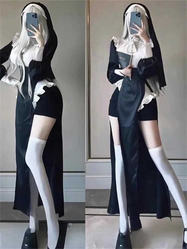 Sexy Dessous Schulmädchen Japanischer Stil Neujahr Babydoll Frauen Sexkostüme Erotisches Sexy Kleid Kurzer Mini Weißer Rock Unterwäsche