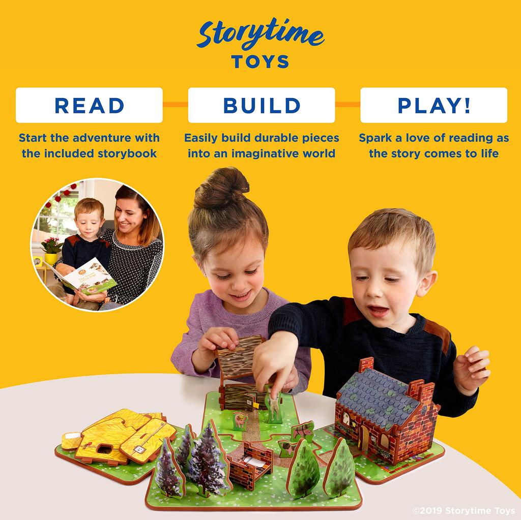 Storytime Toys Story Dollhouse Three Little Pigs SY33 (STORYTIME TOYS)