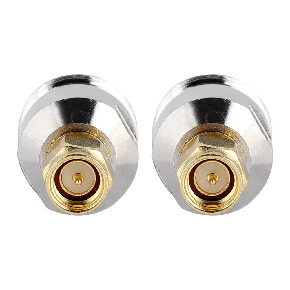 2PCS N To SMA Connecter N Type Female To SMA Male RF Coax Antenna Adapter