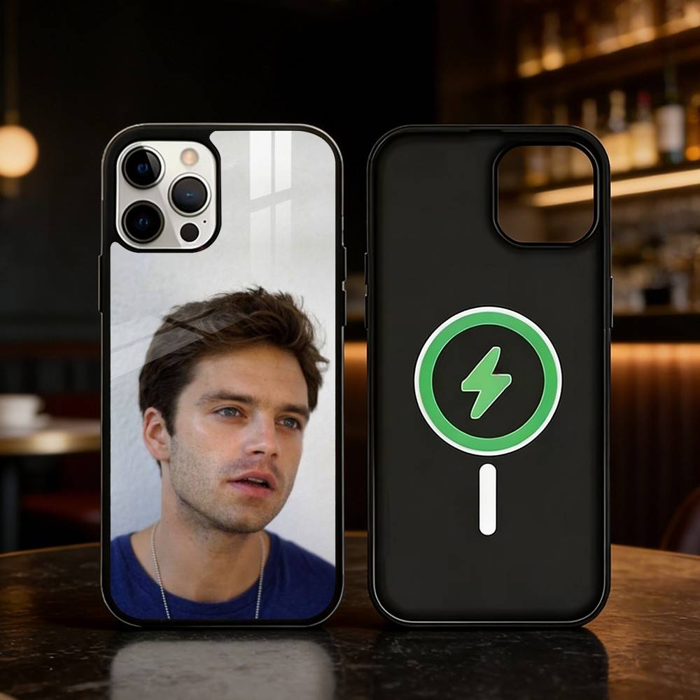 Actor S-Sebastian Stan Phone Case For iPhone 17/16/15/14/13/12/Plus/Pro/Max for Magnetic Wireless Charging