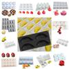 Silicone Realistic Fruit Baking Mold Non-toxic Jelly Pudding Mold Mousse Cake Molds  Wedding Cakes