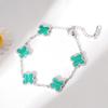 Fashionable Charm Premium Titanium Steel Clover Bracelet