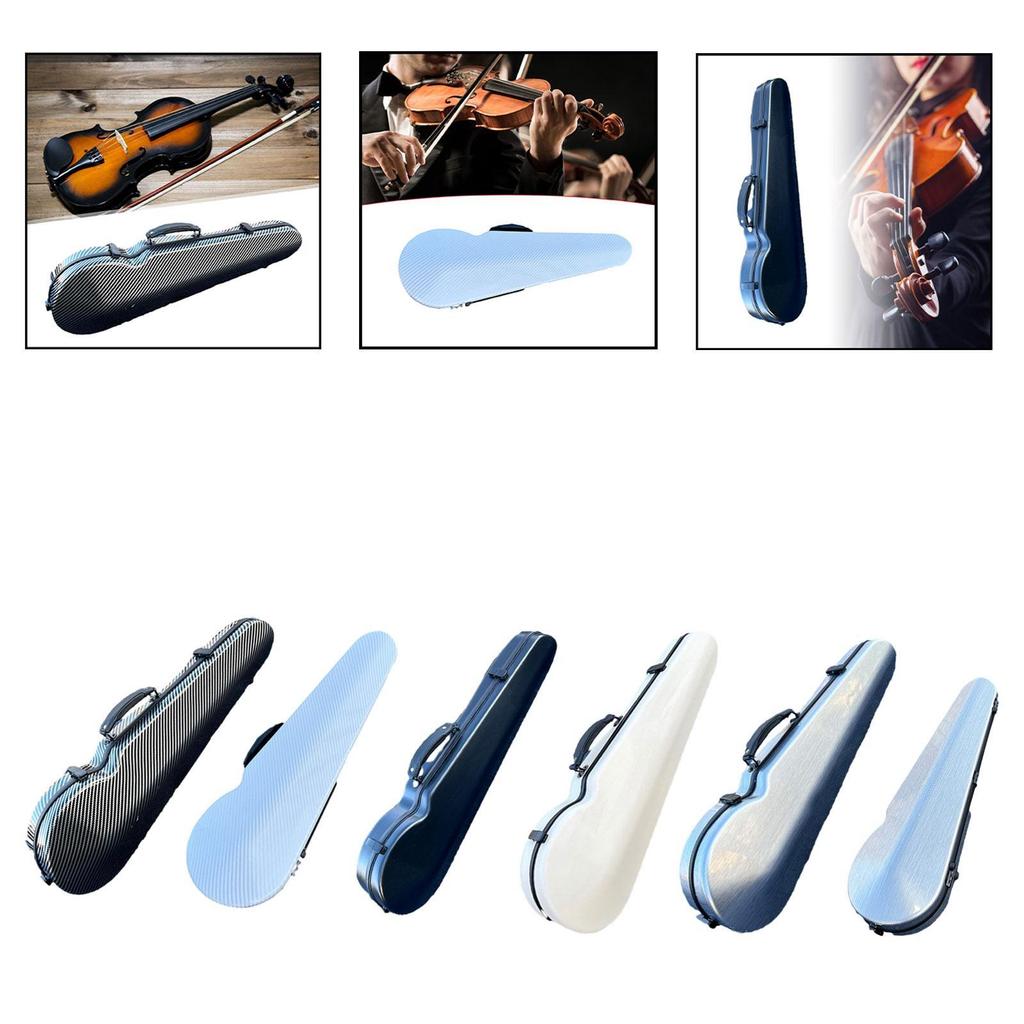 Geige Koffer Tragetasche Professionell Hartschale für Konzert Bühne Saiteninstrument