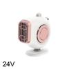 Car Heater Windshield Defogging And Defrosting 12V/24V Quick Heating Mini Fan For Most Cars Off-road Vehicles Trucks G0H8