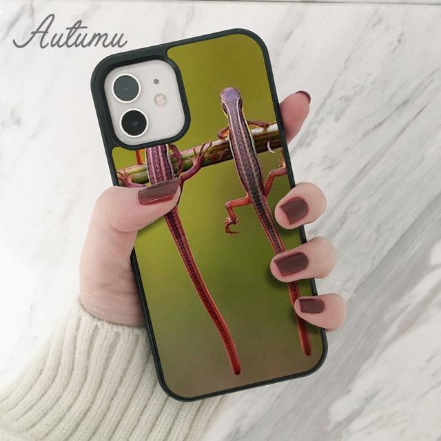 Gecko Lizard Phone Case for iPhone 11 12 13 14 Pro Max mini X XR XS SE 2020 5 6S 7 8 Plus Samsung Galaxy S21 S22 Cover shell