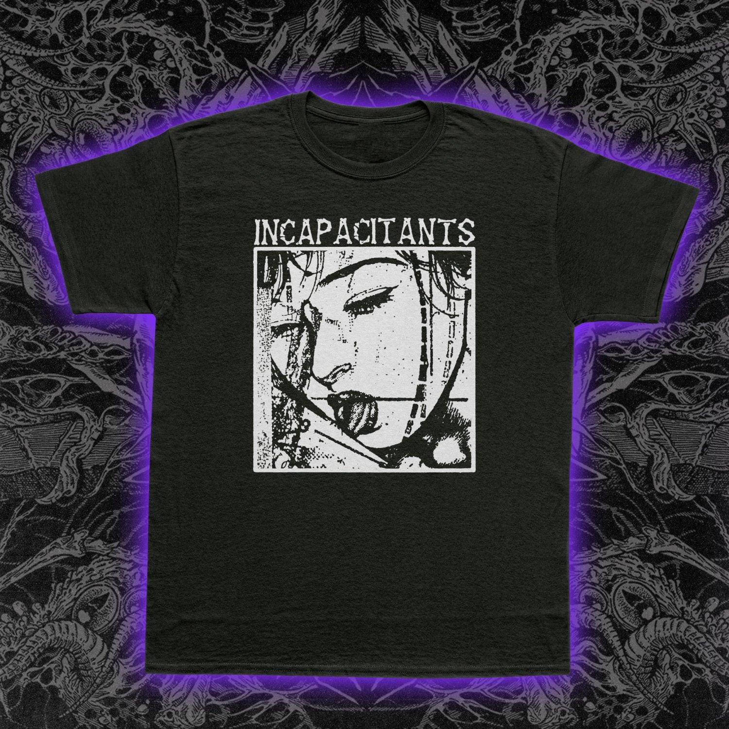 Incapacitants T-Shirt Mens Womens Tees Top Harsh Noise Japanese Noise Japanoise Toshiji Mikawa Tee M