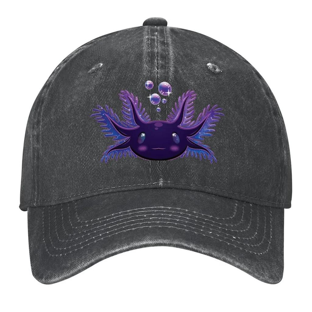Astrolotl Baseball Cap Funny Hat Icon GentleUnisex Hat Sun Hat For Children Unisex Womens
