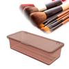 Organizzatore Portaoggetti Cosmetici Visibile Trasparente Portatile Coperchio Antipolvere Materiale PC Portaoggetti per Trucco B
