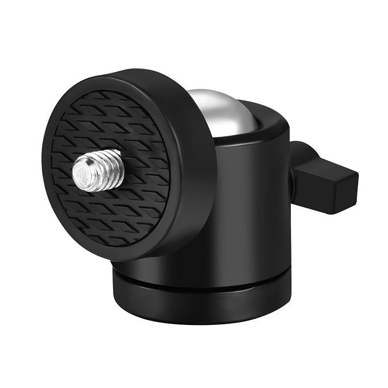 Universal Metal Mini 360° Pan Tilt Head Tripod for Mobile Live Streaming