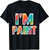 I Heart Love To Finger Paint Im Paint Cute Couples Valentines Day Unisex and Womens Gender Gift Tshirt  Harajuku Vintage Top