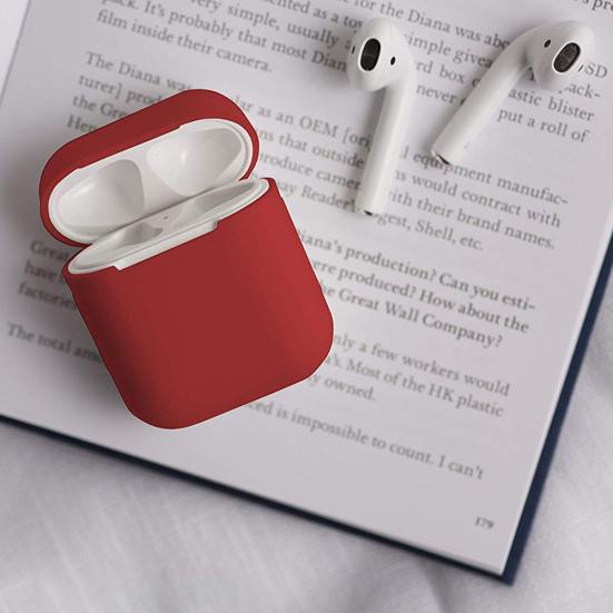 Shockproof Soft Silicone Protector Case Cover Shield for Apple AirPods Earphones