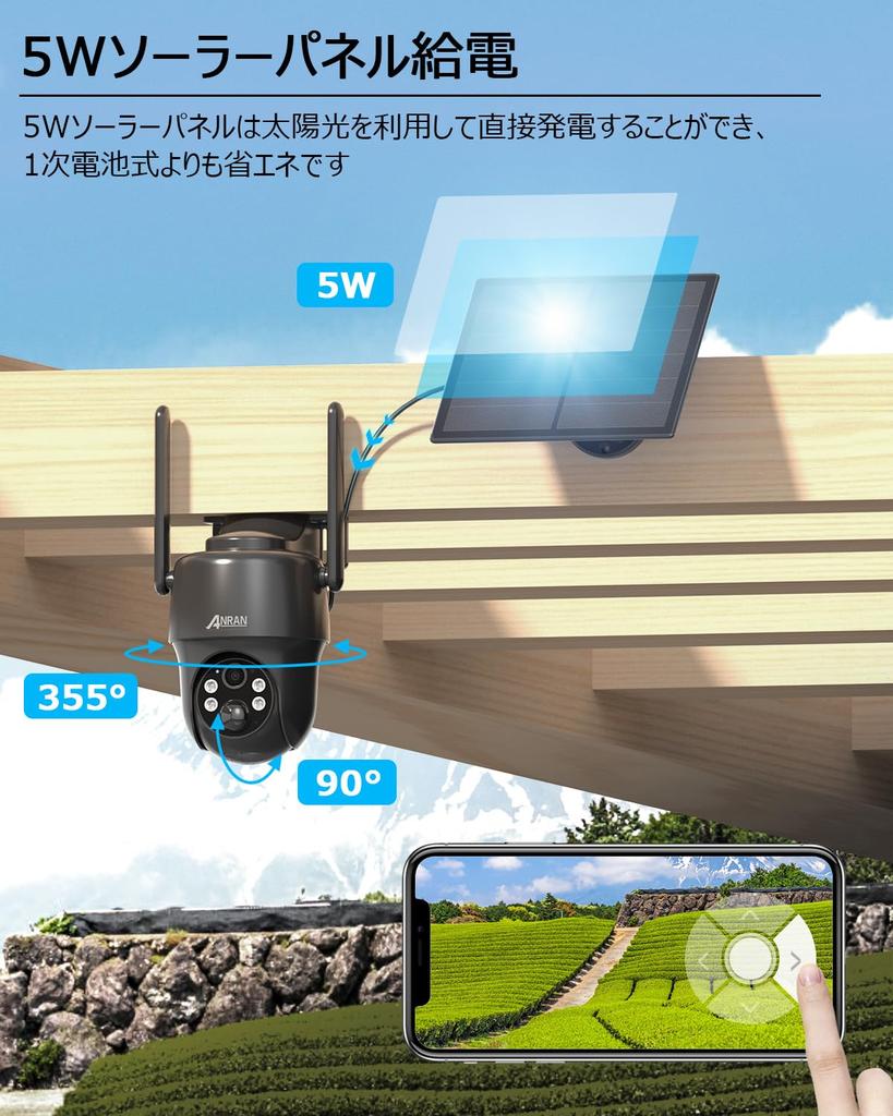 not ANRAN security 4G LTE 3 million can be used without sound and light family recording with crop beast illegal dumping 32GB SD communication data