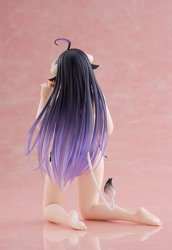 Overlord Desktop Cute Figure Albedo Cow Print Swimsuit Ver. 1 Type Official Approx. 13cm