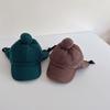 1 European American Style Childrens Plush Ear Protection Baseball Cap Suitable Retro Versatile Outdoor Commuting in Winter