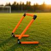 Foldable Training Hurdle with Pivoting Base Portable for Schools, Soccer Players