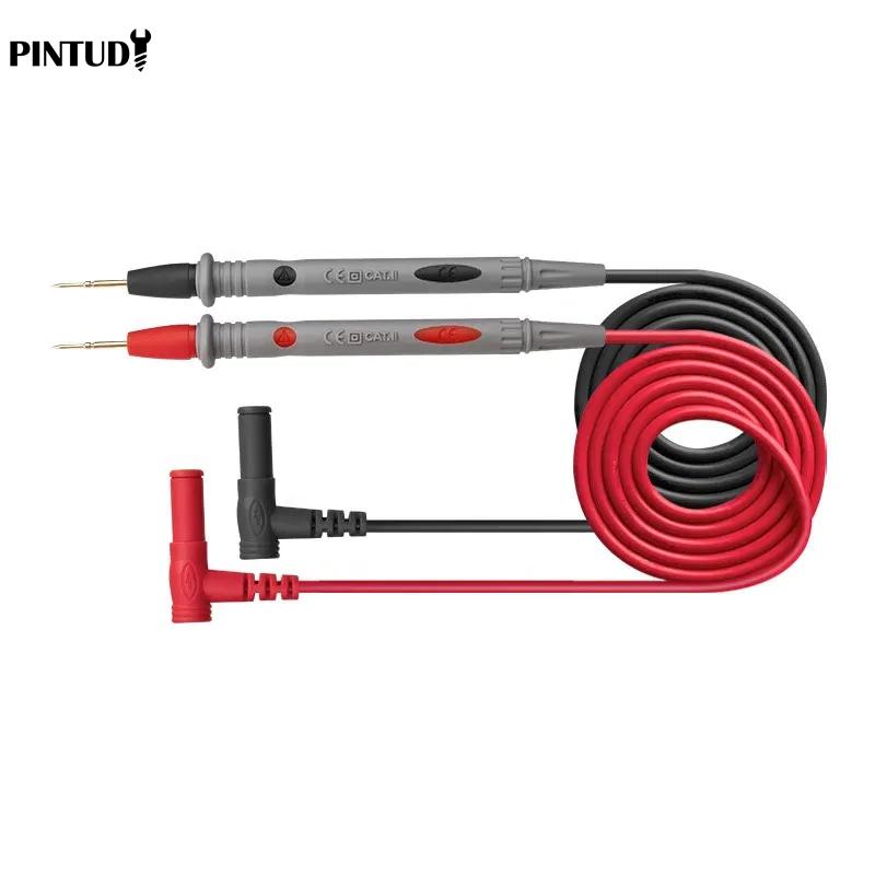 

PINTUDY 2PCS Table Pen Line High Quality Multifunction Electrician Test Pen Multi Meter Special Tip Test Pen Combination золотий