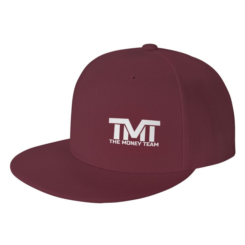 Floyd Mayweather TMT Print Baseball Cap Unisex Hip Hop Flat Bill Caps Unisex Adjustable Snapback Skull Hats Skateboard Hat