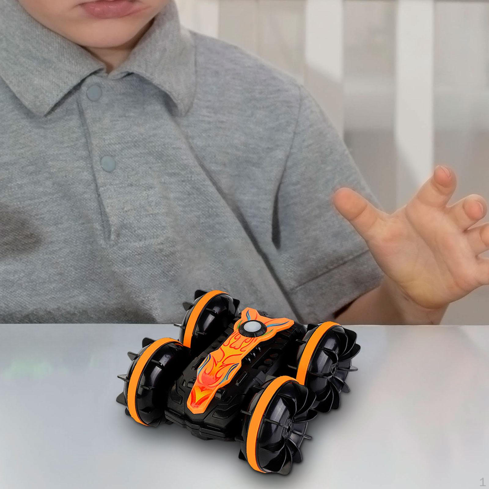 

Радиоуправляемая гоночная машина с функцией амфибии, детская игрушка для коллекционеров подарков оранжевый